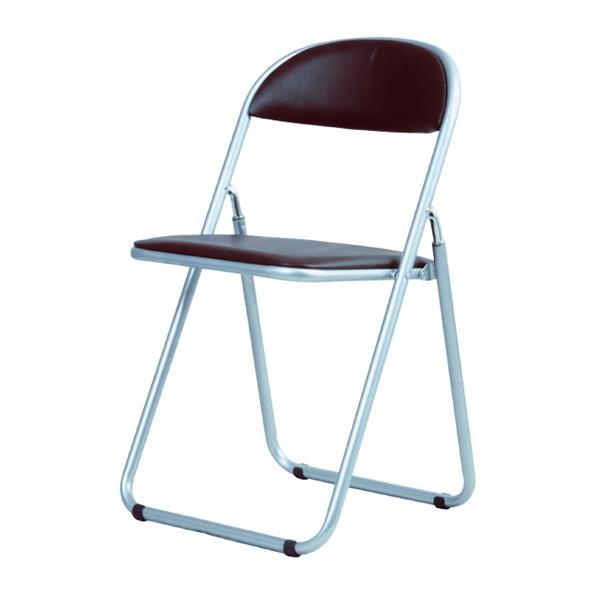 折りたたみイス 2T ブラウン