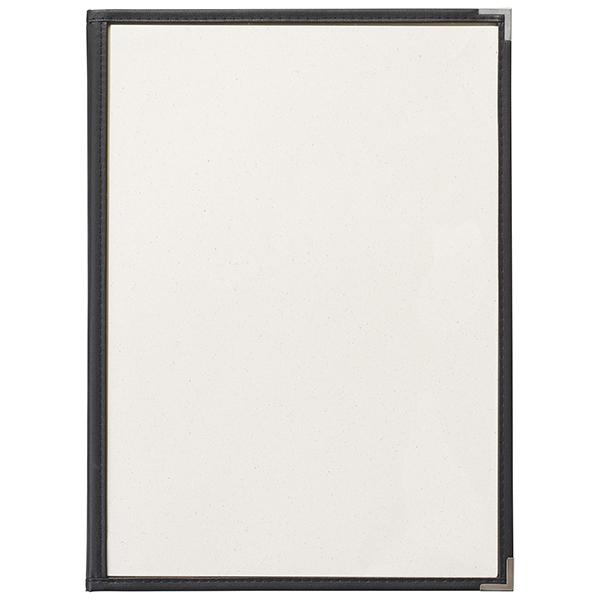 抗菌クリアテーピングメニュー。種別/A4/4ページ■サイズ/228×312mm■カラー/ブラック■素材/抗菌合皮テープ、抗菌PP t0.3mm※抗菌PPはソフトな為、白化や傷つきやすいので、ご注意ください。メーカー・委託先在庫のため在庫確認が必要な商品です。予期せぬ欠品・廃番の可能性がございます。