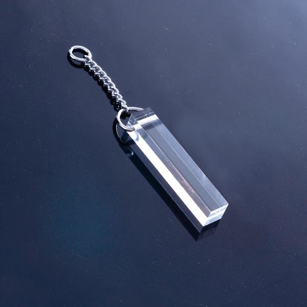 カラーキーホルダー KY418A クリスタル |キー 鍵 キーホルダー ルームキー レトロ 昭和レトロ 透明 18角 文字入れ 名入れ