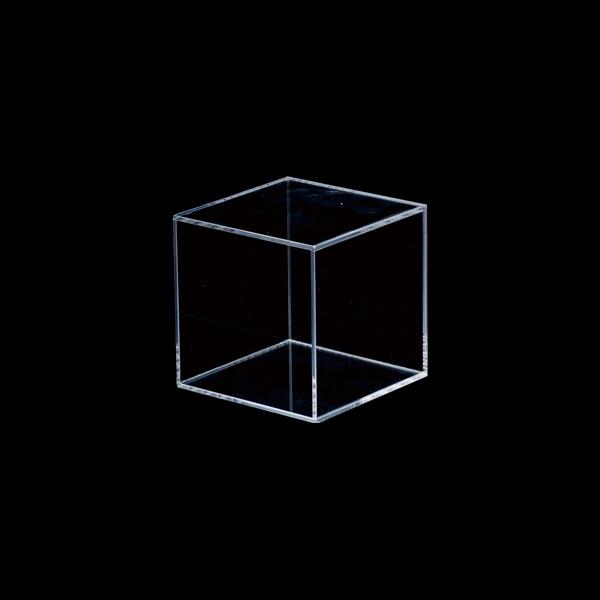 Rakuten - アクリルBOX 5面体（クリア）100角
