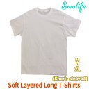 [平日あす楽」[全日ニット] Soft Layerd Long T-shirts(short-sleeved) CVC生地 / 韓国の大流行製品 (ノーブランド) 自然親和的 男女共用 インナー