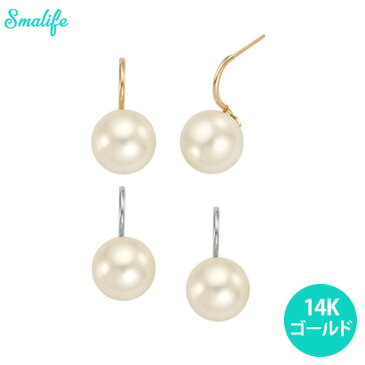 送料無料【Tammuuz】14K ゴールド ボウリング真珠 ピアス G3167E ★イエローゴールド★ピアス 14kGold イアリング レディース 女性 ジュエリー ニードル ピアッサー セカンドピアス ピアスキャッチ キャッチ ボウリング真珠 真珠