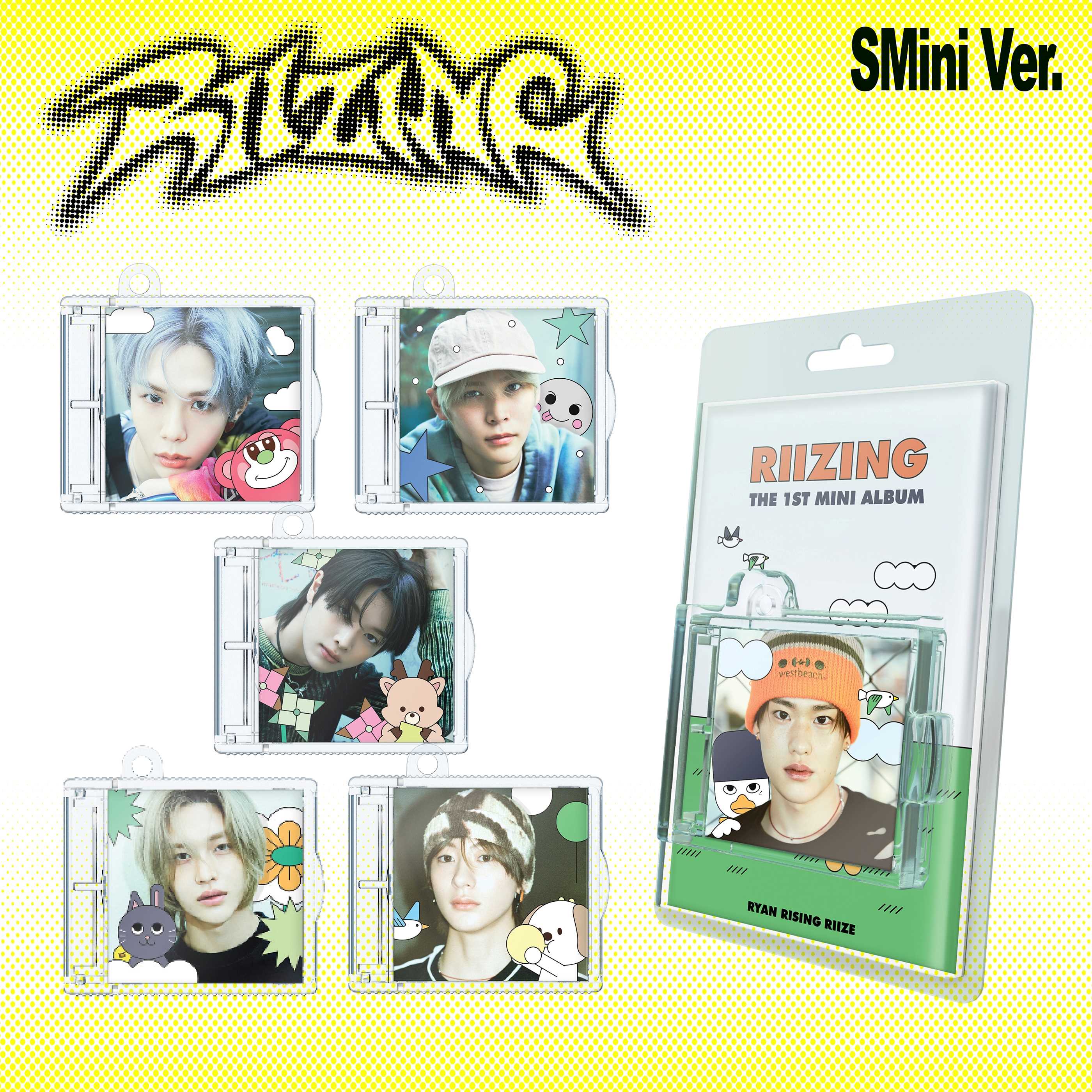 【平日翌日発送】【当店特典】(SMini ver.) RIIZE 1ST MINI ALBUM [RIIZING] [6種選択]のサムネイル