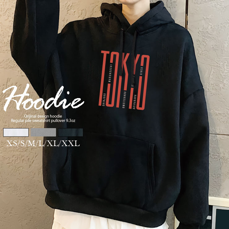 p[J[ fB[X Y XEFbg p[J[ vI[o[ hoodie  t[ht yA Jbv S M L XL XXL  l킢   TOKYO S 90N g re[W