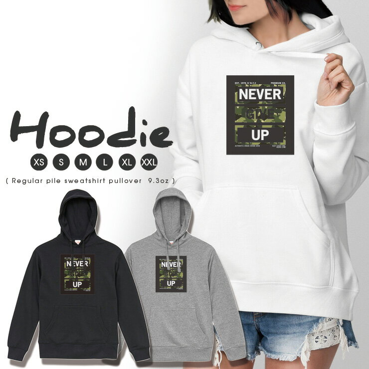 10%OFFp[J[ fB[X Y XEFbg p[J[ vI[o[ hoodie  t[ht yA Jbv S M L XL XXL  l킢   S NEVER GIVE UP Gl~[ CO