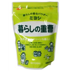 【3個セット】ミヨシ 暮らしの重曹(600g) ×3個セット 【正規品】