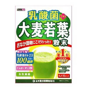 【20個セット】【1ケース分】乳酸菌 大麦若葉 4g×15包×20個セット　1ケース分　【正規品】 ※軽減税率対象品