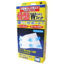 ○【 定形外・送料350円 】 骨盤Wフィット 超薄型 スーパーメッシュ(Mサイズ) 【正規品】 【mor】