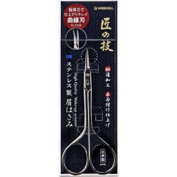 【12個セット】【1ケース分】 グリーンベル 匠の技 ステンレス製 鍛造 眉はさみ G-2105(1本入)×12個セット　1ケース分 【正規品】【k】【ご注文後発送までに2週間前後頂戴する場合がございます】