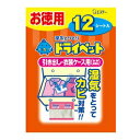 ドライペット 衣類・皮製品用 お徳用 25g*12シート入 商品説明 『ドライペット 衣類・皮製品用 お徳用 25g*12シート入 』 ◆除湿・防カビ・消臭の3つの効果を発揮するシートタイプの除湿剤。 ◆吸った湿気をゼリー状に固めます。 ◆除湿効果、お取替え時期がひとめでわかる親切設計です。 ◆洋服ダンス用・・・湿気もニオイもとれる。吊り下げて使えるフック付き。 ドライペット 衣類・皮製品用 お徳用 25g*12シート入 　詳細 原材料など 商品名 ドライペット 衣類・皮製品用 お徳用 25g*12シート入 内容量 25g*12シート入 販売者 エステー 広告文責 株式会社プログレシブクルー072-265-0007 区分 日用品ドライペット 衣類・皮製品用 お徳用 25g*12シート入×5個セット　