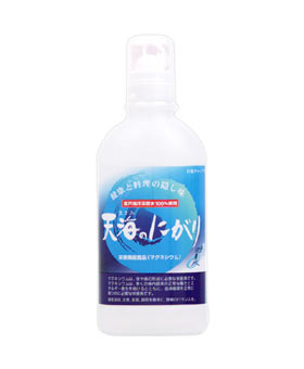 天海のにがり 商品説明 『天海のにがり』 室戸の海洋深層水を100%使用したにがり水です。ご飯や味噌汁、漬物、煮物などに数滴加えるとひと味ちがうコクとまろやかさが出ます。素材の持つ旨みや甘味を引き立ててくれます。 原材料など 商品名 天海の...