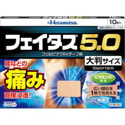 【第2類医薬品】 フェイタス5.0 大判サイズ10枚入【正規品】