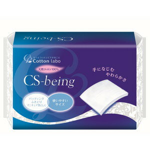 CSビーング 200枚 商品説明 『CSビーング 200枚 』 なめらかで、ふんわりソフトな肌ざわりのコットンです。表面を水の力で織り上げたやさしい風合いです。毛羽立ちにくく、型くずれしにくく仕上げました。伸ばしたり裂いたりできるカットタイプ。パッティング、ふきとり、マニキュア落としなどに。 原材料など 商品名 CSビーング 200枚 内容量 200枚 原産国 日本 販売者 コットン・ラボ ご使用方法 パッティング、ふきとり、パック、マニキュア落としなどお肌や指先のお手入れ ご使用上の注意 ●用途以外にはご使用にならないでください。●ご使用後、トイレに流さないでください。●お肌に合わない場合は使用を中止してください。 保管上の注意 ●開封後はホコリやゴミなどが入らないように清潔に保管してください。●乳幼児の手の届かないところに保管してください。 素材 綿100% お問い合わせ先 コットン・ラボ株式会社お客様相談室 TEL：0893-25-5141受付時間 9：00-12：00/13：0-17：00(土・日・祝日を除く) 広告文責 株式会社プログレシブクルー072-265-0007 区分 化粧品【40個セット】【1ケース分】 CSビーング 200枚 ×40個セット　1ケース分