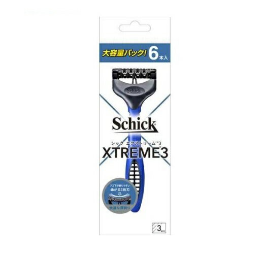 【10個セット】 シック エクストリーム3(6本入)×10個セット【正規品】【k】【mor】【ご注文後発送までに2週間前後頂戴する場合がございます】