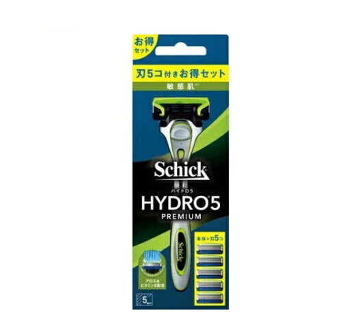 シック ハイドロ5 プレミアム 敏感肌用 コンボパック 本体+刃5個付(1セット)【正規品】【k】【mor】【ご注文後発送までに2週間前後頂戴する場合がございます】 シック ハイドロ5 プレミアム 敏感肌用 コンボパック 本体+刃5個付(1セット)【正規品】【k】【mor】【ご注文後発送までに2週間前後頂戴する場合がございます】