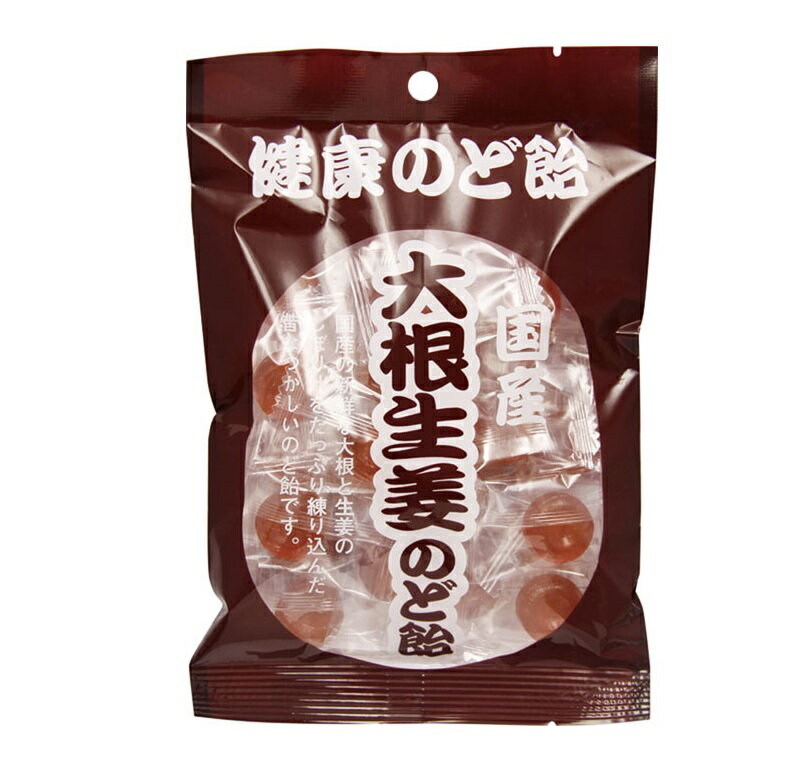 稲垣 国産大根生姜のど飴 105g【正規品】【ori】※軽減税率対象品