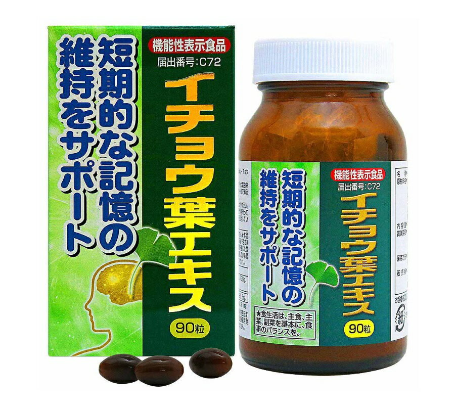 【10個セット】ユウキ製薬 イチョウ葉エキス 90粒×10個セット 【正規品】【ori】※軽減税率対象品