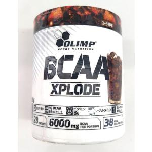 OLIMP　BCAA　XPLODE 　コーラ味　280g 商品説明 『OLIMP　BCAA　XPLODE 　コーラ味　280g』 理想のBODY作りに 筋力トレーニングや有酸素運動に 筋肉の成長と維持に 1回あたりBCAA6000mg配合 筋肉疲労の回復に役立つビタミンB6，L-グルタミン配合 スプーン1杯あたり40キロカロリー以下で美しいカラダ作りやダイエットをサポートします。 美味しい溶けやすい泡立ちが少ないリフレッシュできるすっきりした美味しい味のプロテインです 【OLIMP　BCAA　XPLODE 　コーラ味　280g　詳細】 1食(10g)当たり エネルギー 38kcal たんぱく質 5.2g 脂質 0g 炭水化物 0.3g 食塩相当量 0.5g ビタミンB6 2.0mg 原材料など 商品名 OLIMP　BCAA　XPLODE 　コーラ味　280g 原材料もしくは全成分 L-ロイシン、pH調整剤、L-バリン、L-イソロイシン、L-グルタミン、香料、増粘剤（アラビアガム）、甘味料（スクラロース、アセスルファムK）、カラメル色素、リン酸Ca、微粒酸化ケイ素、レシチン、ビタミンB6（一部に大豆を含む） 保存方法 ・高温多湿及び直射日光を避けて涼しい場所に保存してください。 ・乳幼児の手の届かない場所に保管してください。 販売者 Olimp Laboratories株式会社 ご使用方法 付属スプーン1杯(10g)を、250〜300mlの水などに溶かしてください。 溶かした後は、お早めにお召し上がりください。 広告文責 株式会社プログレシブクルー072-265-0007 区分 食品OLIMP　BCAA　XPLODE 　コーラ味　280g×10個セット