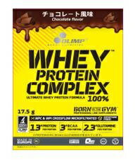 【5個セット】OLIMP WHEY PROTEIN COMPLEX 100% チョコレート風味 トライアル 17.5g×5個セット　【正規品】 ※軽減税率対象品
