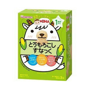 【5個セット】1歳からのおやつ+DHA とうもろこしすなっく 12g(4g*3袋入)×5個セット 【正規品】 ※軽減税率対象品
