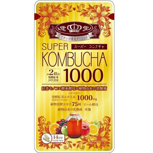 SUPER KOMBUCHA 1000mg@56@@yKizX[p[@Ru`yt-15z yŗΏەi