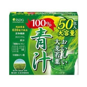 ■　3個セットはコチラ＞＞■　5個セットはコチラ＞＞■　10個セットはコチラ＞＞医食同源ドットコム おいしい大麦若葉100%青汁 商品説明 『医食同源ドットコム おいしい大麦若葉100%青汁』 ◆大麦苗の成長に適した土壌、気候条件を持つ広大な農場で、化学肥料や農薬を一切使わず育った大麦若葉を使用しました。毎日の健康維持に。野菜嫌いなお子様も召し上がれる抹茶風味で飲みやすい青汁(粉砕末スティック)です。 ◆保存料・着色料・香料 無添加 ◆栄養成分表示：1包(3g)当たり エネルギー：8.88kcaL、たんぱく質：0.67g、脂質：0.17g、炭水化物：0.39g、食物繊維：1.53g、食塩相当量：0.0291g 医食同源ドットコム おいしい大麦若葉100%青汁　詳細 原材料など 商品名 医食同源ドットコム おいしい大麦若葉100%青汁 内容量 50包 販売者 医食同源ドットコム ご使用方法 1日1-2包を目安に、約100mLの冷水またはぬるま湯、牛乳等に溶かしてお召し上がりください。 ご使用上の注意 ・開封後は開封口をしっかり閉めて、賞味期限に関わらずお早めにお召し上がりください。 ・薬を服用中、通院中、または妊娠中、授乳中の方は医師にご相談の上お召し上がりください。 ・原材料をご確認の上、食品アレルギーのある方はお召し上がりにならないでください。 ・体調に合わないと思われる時は利用を中止してください。 ・お子様へのご利用は控えてください。 原産国 日本 広告文責 株式会社プログレシブクルー072-265-0007 区分 食品【1ケース分】【36個セット】医食同源ドットコム おいしい大麦若葉100%青汁(50包) 医食同源×36個セット　