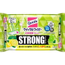 【5個セット】花王 クイックルワイパー 立体吸着ウエットシート ストロング リフレッシュレモン 12枚入×5個セット 【正規品】(3)