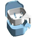 【3個セット】紀陽除虫菊 デントクリアカップ 入れ歯洗浄容器 ブルー 1個入×3個セット 【正規品】(4)