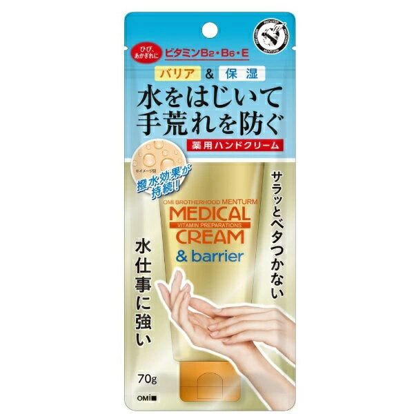 近江兄弟社 メンターム 薬用メディカルクリーム バリア 70g【正規品】