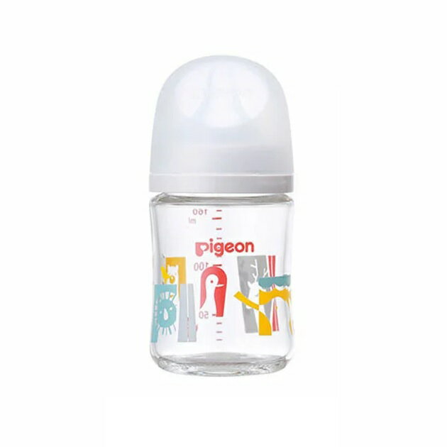 【5個セット】ピジョン 母乳実感 哺乳びん 耐熱ガラス Zoo 160ml(1個)×5個セット 【正規品】【k】【mor】【ご注文後発送までに1週間前後頂戴する場合がございます】