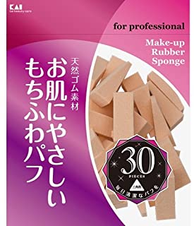 プロ用ファンデーションパフ三角形30P KQ3063 商品説明 『プロ用ファンデーションパフ三角形30P KQ3063』 天然ゴム素材なのでお肌にやさしいもちもちふわふわの感触です。 三角30P。 【プロ用ファンデーションパフ三角形30P KQ3063　詳細】 原材料など 商品名 プロ用ファンデーションパフ三角形30P KQ3063 内容量 30個 製造国 タイ 販売者 貝印 ご使用方法 ・ファンデーションを適量とり、ムラなくのばしてください。 ・パフを水で濡らして使用する場合は、水を含ませた後しぼってからお使いください。ご使用後は十分に水気を切ってください。 ご使用上の注意 ・乳幼児の手が届かない安全な場所に保管してください。 ・本来の用途以外にはご使用にならないでください。 ・お肌に合わない場合はご使用をおやめください。 ・汚れたパフはファンデーションののび、つきが悪くなりますので、清潔なものをお使いください。劣化の原因になりますので、直射日光の当たる場所に長時間放置しないでください。 ・表面が劣化してきた場合には、新しいものにとりかえてください。 広告文責 株式会社プログレシブクルー072-265-0007 区分 日用品プロ用ファンデーションパフ三角形30P KQ3063×5個セット