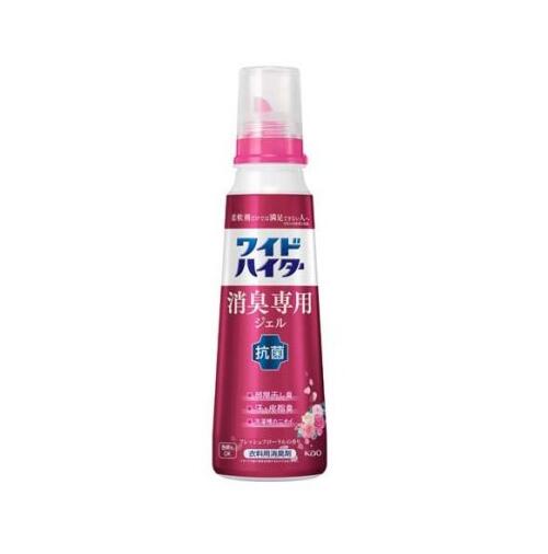 【5個セット】花王 ワイドハイター 消臭専用ジェル フレッシュフローラルの香り 本体(570ml)×5個セット..