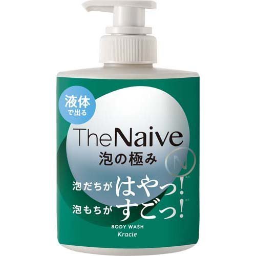 The Naive ナイーブ ボディソープ 液体タイプ ポンプ 500ml 商品説明 『The Naive ナイーブ ボディソープ 液体タイプ ポンプ 500ml』 ●植物性石けんの力を信じて研究を続けてきたナイーブの逸品 ●もっちりとした...