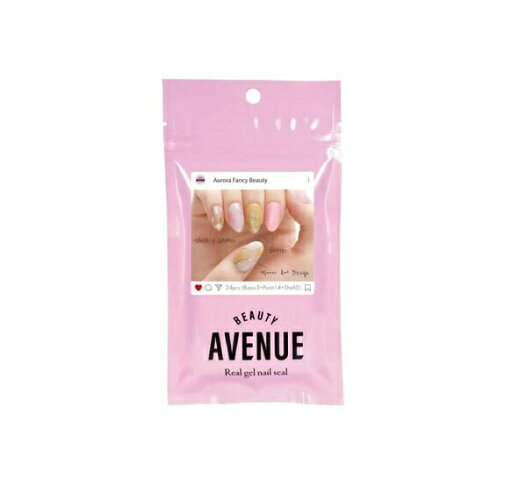 アイエスリンク BEAUTY AVENUE リアルジェルネイルシール マーメイドペイルラブ(24枚入)【正規品】 アイエスリンク BEAUTY AVENUE リアルジェルネイルシール マーメイドペイルラブ(24枚入)【正規品】