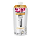 【24個セット】【1ケース分】 花王 メンズビオレ ONE オールインワン 髪肌なめらかタイプ つめかえ用(340ml)×24個セット 1ケース分 【正規品】