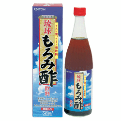 琉球もろみ酢 720ml 商品説明 『琉球もろみ酢 720ml 』 沖縄特産品のお酒「泡盛」を蒸留した後に残るもろみが主原料。「泡盛」は、醸造の際に黒麹菌が使用されているのが特徴で、もろみにはこの黒麹菌が発酵過程でつくりだしたクエン酸を主体...