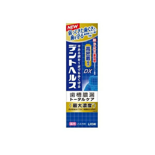 【60個セット】【1ケース分】 ライオン デントヘルス 薬用ハミガキ DX(85g)×60個セット　1ケース分　【正規品】