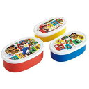 【10個セット】 スケータースーパーマリオ 抗菌 シール容器3Pセット×10個セット【正規品】(3)