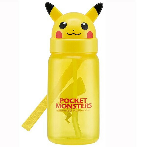 【5個セット】 スケーター ダイカットストロー式ブローボトル ポケットモンスター ピカチュウ(350ml)×5個セット 【正規品】