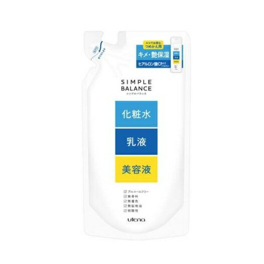 【3個セット】 ウテナ シンプルバランス うるおいローション 詰め替え(200ml)×3個セット【正規品】