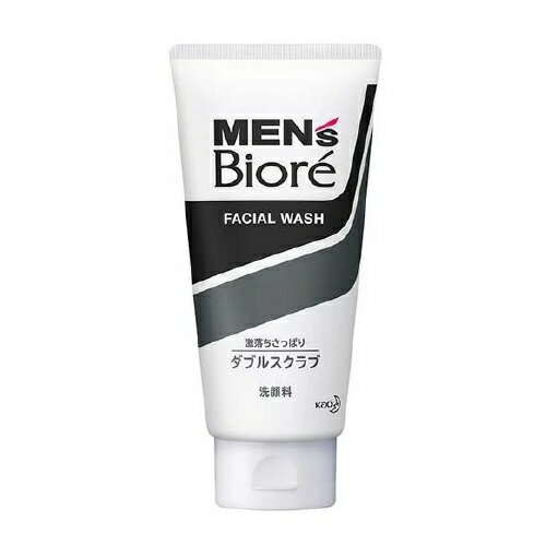 【10個セット】 花王 メンズビオレ ダブルスクラブ洗顔(130g)×10個セット【正規品】