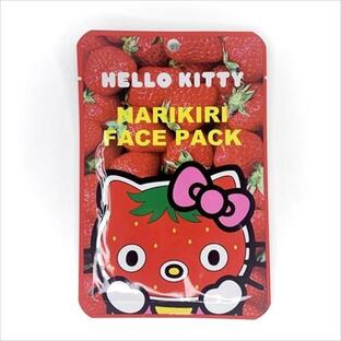 ハローキティ なりきりフェイスパック・いちごちゃん1枚【正規品】