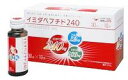 イミダペプチド240 30ml×60本 商品説明 『イミダペプチド240 30ml×60本』 ●渡り鳥はなぜ数千キロも飛び続けることができるのか？翼を動かし続ける胸肉部分には、イミダゾールペプチドが豊富に含まれています。本飲料は産官学連携研究プロジェクトから生まれた「鶏胸肉抽出イミダペプチド」含有ドリンクです。 ●1本30ml中にイミダペプチド240mg、フェルラ酸12mg、ビタミンC180mgが含まれています。 【イミダペプチド240 30ml×60本　詳細】 30ml当り エネルギー 6.6kcal たんぱく質 0.36g 脂質 0g 炭水化物 1.3g ナトリウム 3mg ビタミンC 180mg イミダペプチド 240mg 原材料など 商品名 イミダペプチド240 30ml×60本 原材料もしくは全成分 チキンエキス、エリスリトール、マンゴー濃縮果汁、果糖ビタミンC、酸味料、香料、フェルラ酸 内容量 30ml×60本 保存方法 直射日光・高温多湿をさけ、保存してください。 販売者 タムラ活性株式会社 広告文責 株式会社プログレシブクルー072-265-0007 区分 健康飲料イミダペプチド240　 30ml×60本