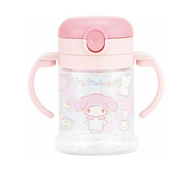 スケーター 折りたたみ式両手ハンドル付ストローマグ KSHW1N マイメロディ 260ml(1個)【正規品】