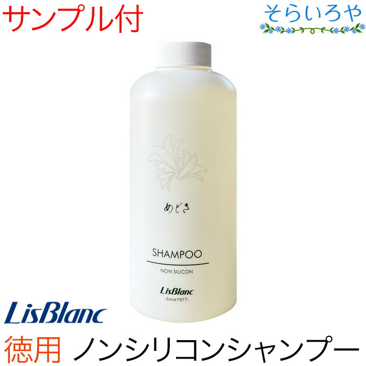 リスブラン めどき シャンプー 500ml ※付替えポンプは別売り リスブラン化粧品 めどきシャンプー