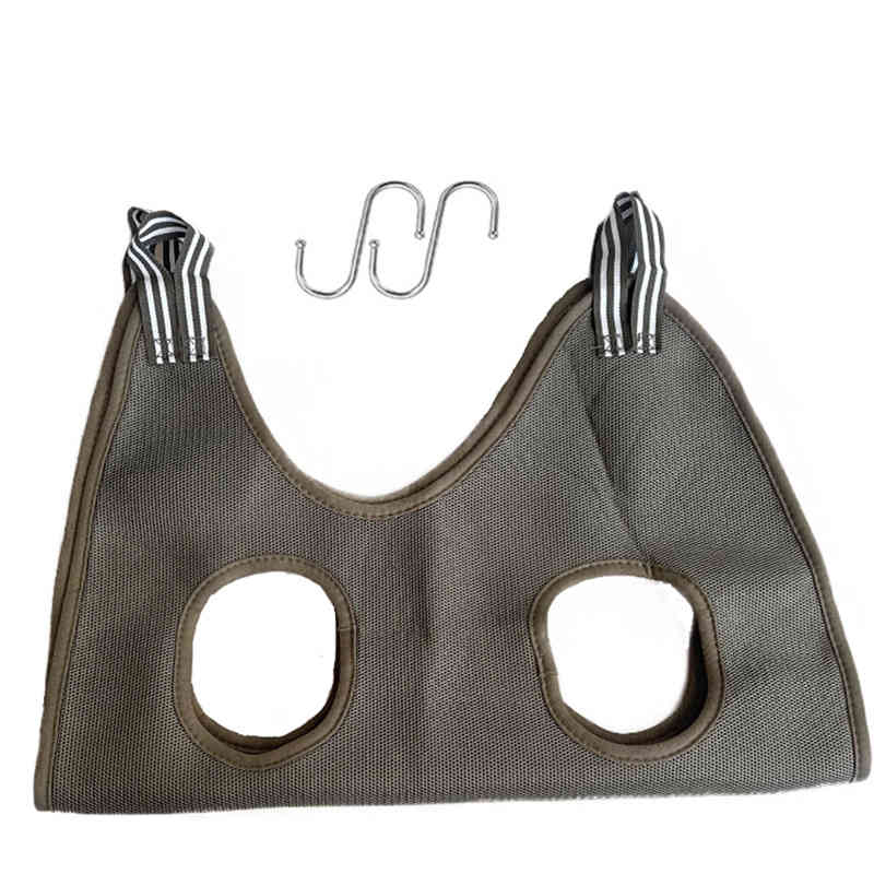 ペット グルーミングハンモック 拘束バッグ 猫 犬 暴れ防止 通気 ペット 犬猫 耳掃除 入浴 目薬 服薬 ..