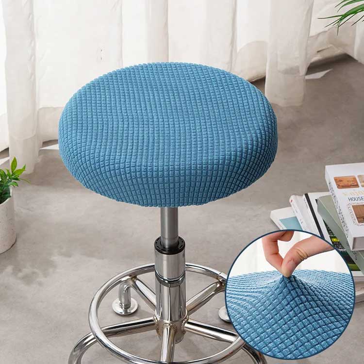 6枚セット サロン 美容室 全14色展開 キャスタースツールカバー 施術 スツール エステスツール ネイル 椅子カバー カバー ゴム付き 椅子 チェア 丸椅子カバー 座面カバー 回転椅子 ズレない 汚れ防止 [2]