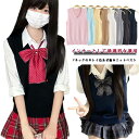 スクールベスト ニットベスト Vネック スクール ニット ベスト セーター チョッキ 袖なし レディース メンズ トップス JK制服 女子 女子高生 男子 男子高生 学生 制服 春夏 秋冬 通年 通学 無地 可愛い キッズ ジュニア スクールセーター 男女兼用
