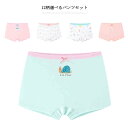 送料無料 ガールズ 女の子 パンツ ジュニア 2枚セット 子供 ショーツ 下着 女の子用 女子 110 120 130 140 150 160 ボクサー インナ...