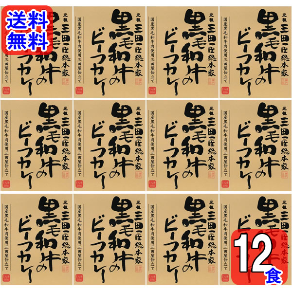 Other - 三田屋総本家 黒毛和牛のビーフカレー×12食セット